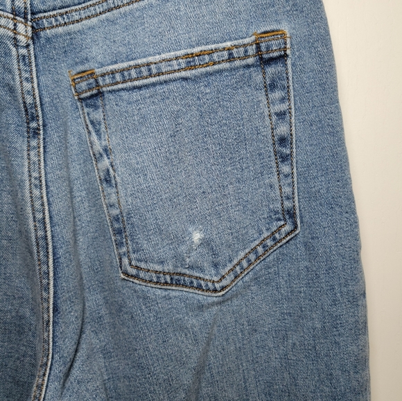 Abercrombie & Fitch 90's Slim Straight Ultra High Rise Curve Love Size 27/4L - Picture 10 of 11